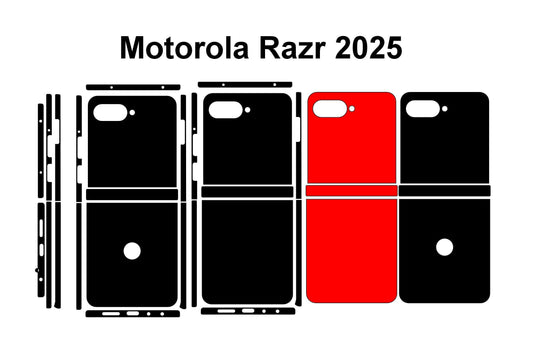Motorola Razr 2025 Skin Template: SVG Cut Files (Digital Download)