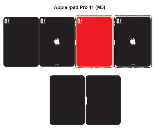 Apple iPad Pro 11 (M5) 2025 Skin Vector Template Cut Files Svg Dxf Png