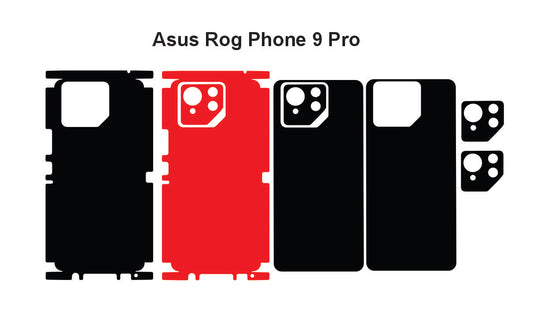 Asus Rog Phone 9 Pro Skin Vector Template Cut Files (SVG, DXF, PNG)