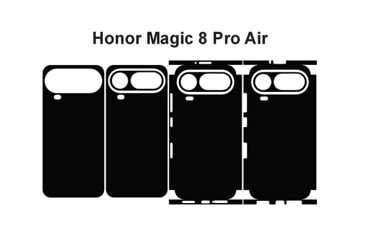 Honor Magic 8 Pro Air Skin Vector Template Cut Files Svg Dxf Png