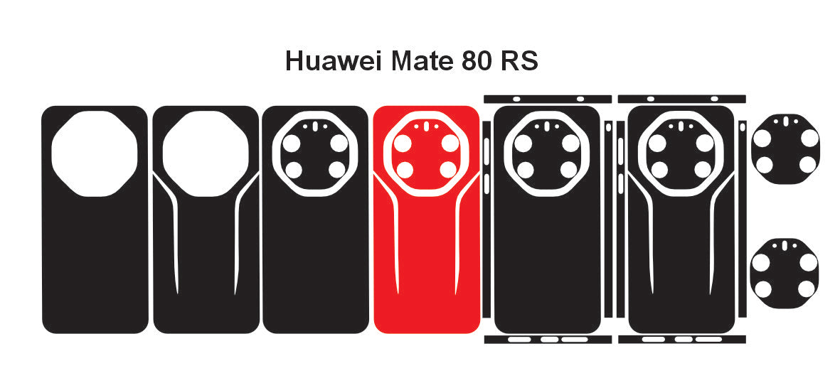 Huawei Mate 80,Pro & Rs Skin Vector Template Cut Files Svg Dxf Eps