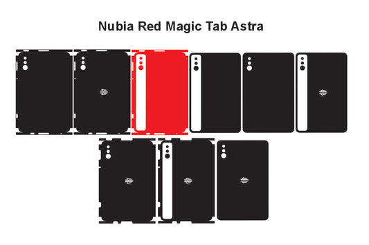 Nubia RedMagic Astra Skin Vector Template Cut Files Svg Dxf Eps