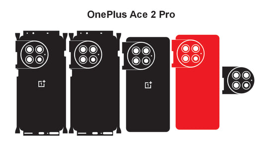 Oneplus Ace 2 Pro & Ace 2v Skin Vector Template Cut Files Svg Dxf Eps