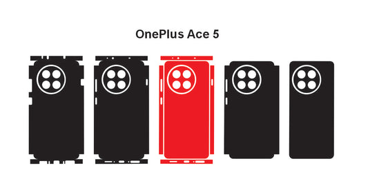 OnePlus Ace 5 & Ace 5 Pro Skin Vector Template Cut Files Svg Dxf Psd
