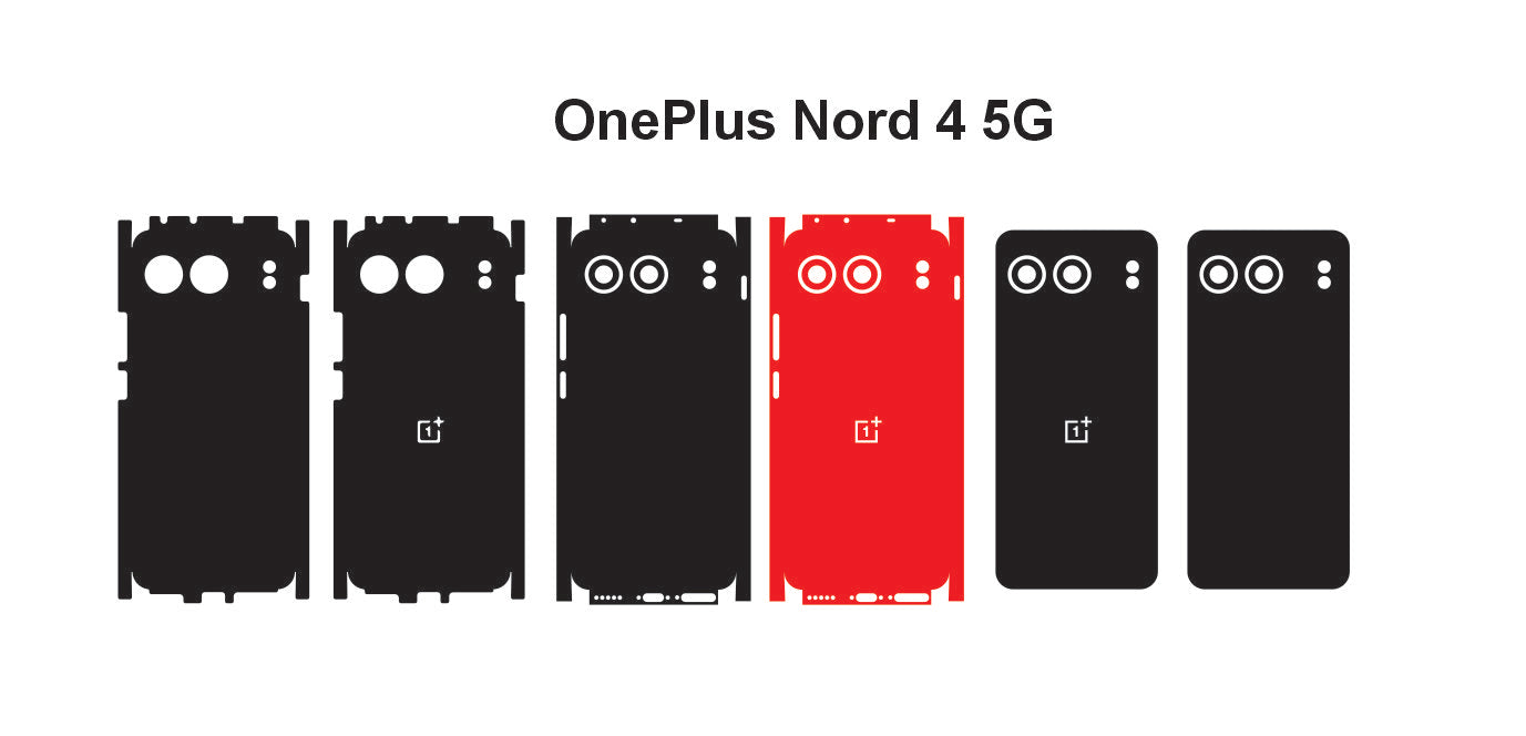 OnePlus Nord 4 & Ace 3V 5g Skin Vector Template Cut Files Svg Dxf Eps