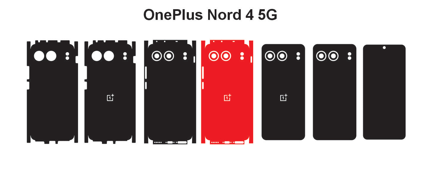 OnePlus Nord 4 & Ace 3V 5g Skin Vector Template Cut Files Svg Dxf Eps