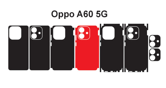 Oppo A60 & A60 5g Skin Vector Template Cut Files Svg Dxf Png