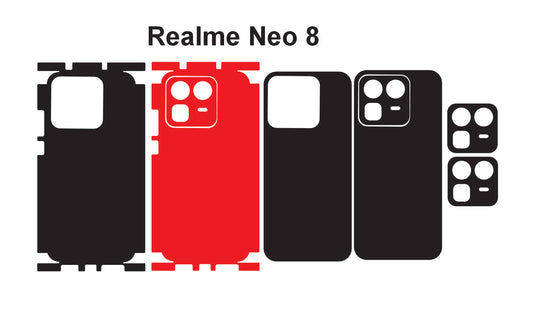 Realme Neo 8 Skin Vector Template Cut Files Svg Dxf Png