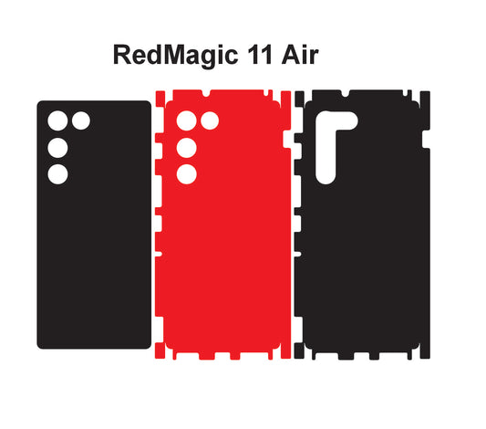 RedMagic Air 11 Skin Vector Template Cut Files (SVG, DXF, PNG)