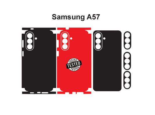 Samsung Galaxy A57 5g Skin Vector Template Cut Files SVG DXF PNG