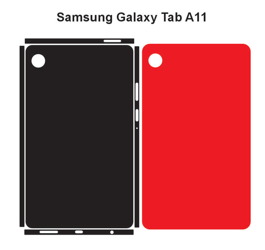 Samsung Galaxy Tab A11 Skin Vector Template Cut Files Svg Dxf Png