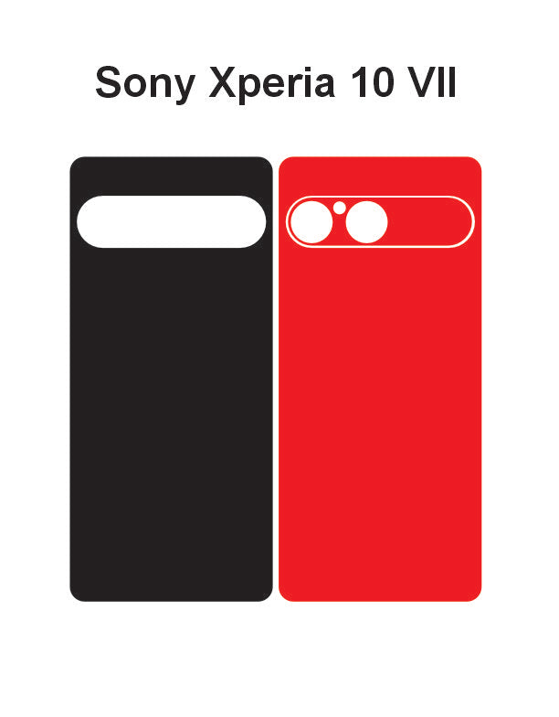Sony Xperia 10 VII Skin Vector Template Cut Files Svg Dxf Eps