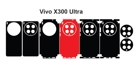 Vivo X300 Ultra Skin Vector Template Cut Files (SVG, DXF, EPS)