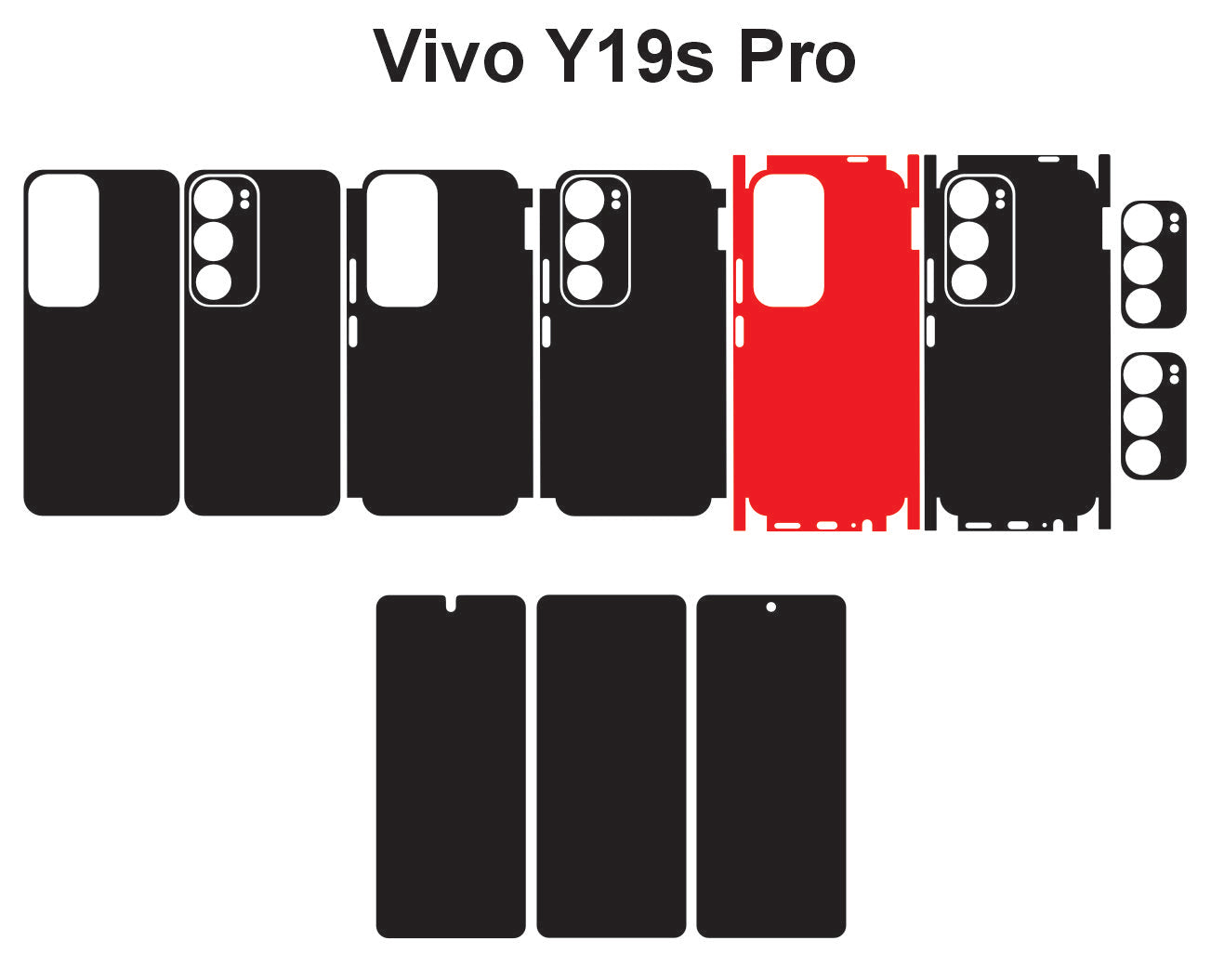 Vivo Y19s Pro & iQoo Neo 10 Pro + Skin Vector Template Cut Files Svg Dxf
