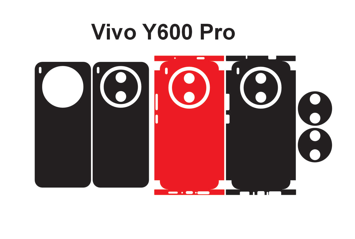 Vivo Y600 Pro Skin Vector Template Cut Files Svg Dxf Png Instant Digital