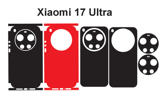 Xiaomi 17 Ultra Skin Vector Template Cut Files (SVG DXF PNG)
