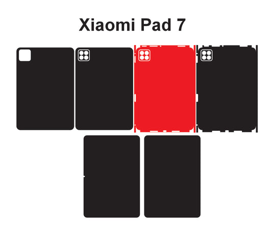 Xiaomi Pad 7 Skin Vector Template Cut Files Svg Dxf Png