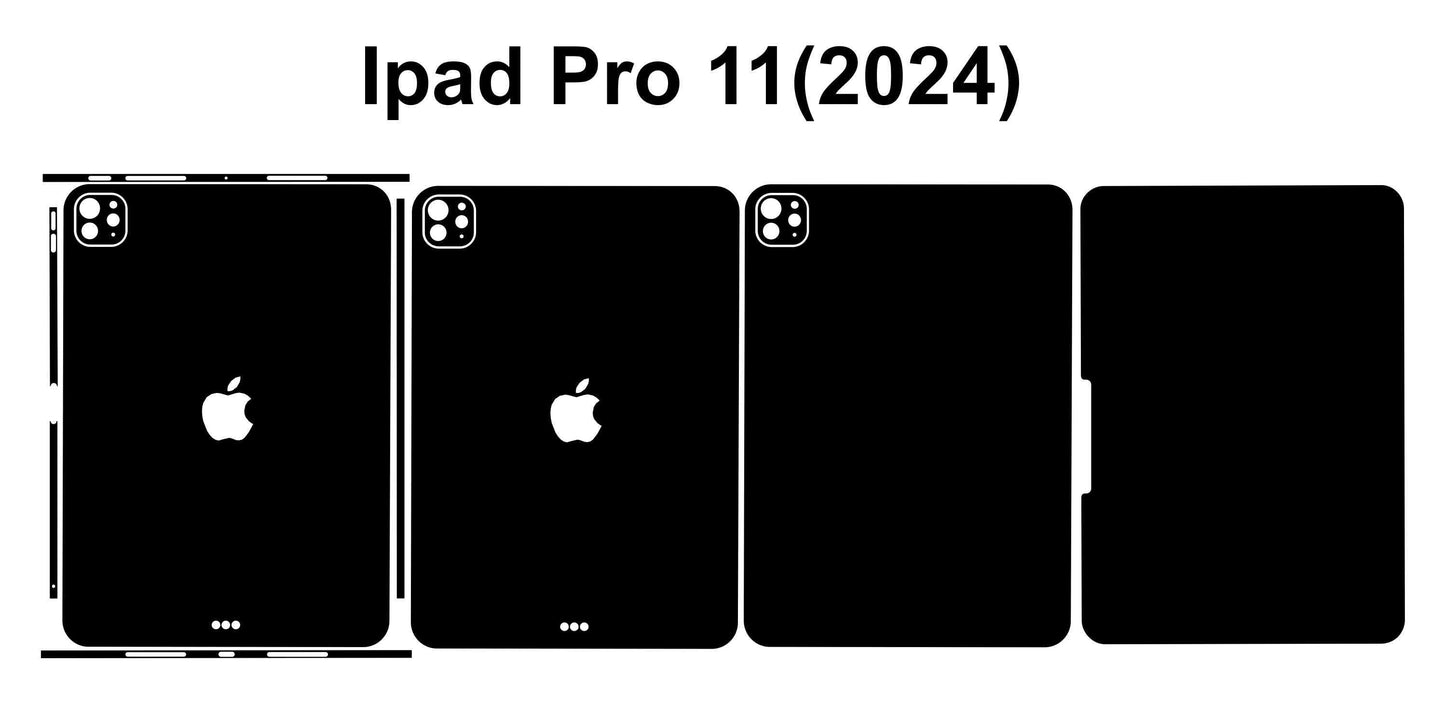 iPad Pro 11-inch (M4) Vector Cut Files: Digital SVG Templates