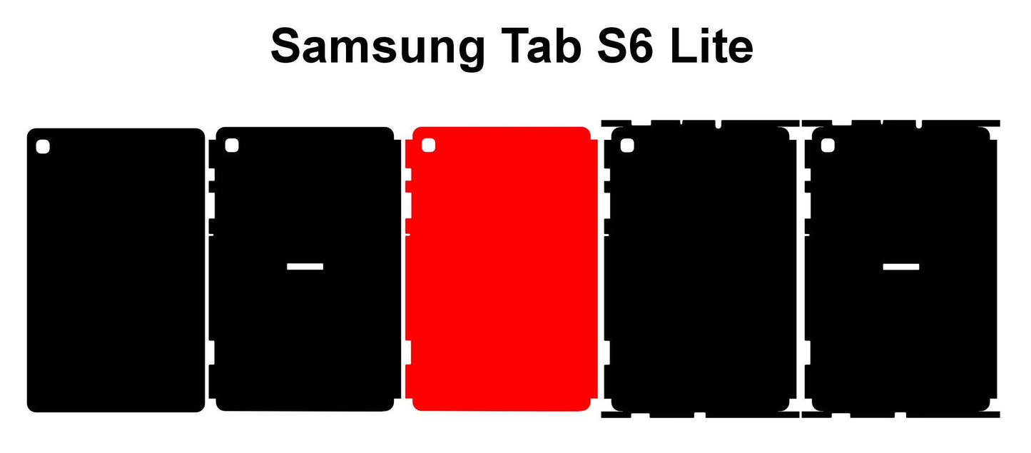 Samsung Tab S6 Lite SVG Cut Files: Tablet Stencil, Vinyl, Laser Cutting