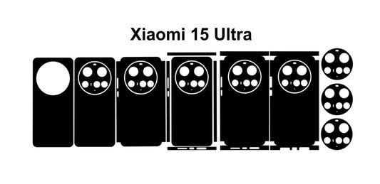 Xiaomi 15 Ultra Skin Template: SVG Cut Files for Phone Decals