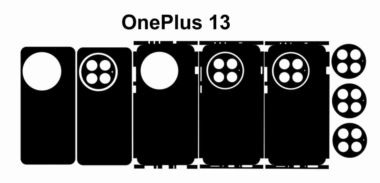 Oneplus 13R & 13  Vector Cut files Template DIY Craft Files Instant Digital Download