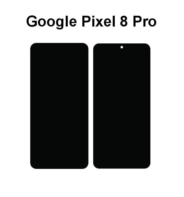 Google Pixel 8 / 8 Pro / 8a Case Templates Skin Vector Cut Files Svg,Dxf,Png