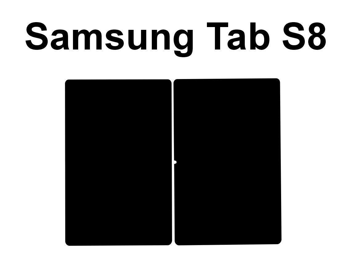 Galaxy Tab S8 & S7 Skin Template: Vinyl Wrap Cut File (Digital Download