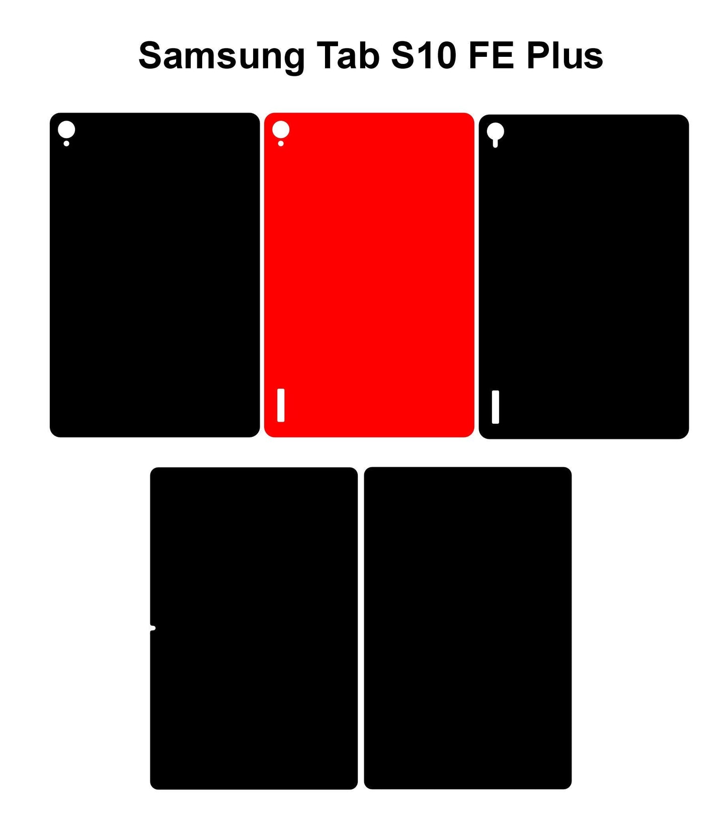 Galaxy Tab S10 FE Plus Skin Vector Cut Files Svg Dxf Digital Download