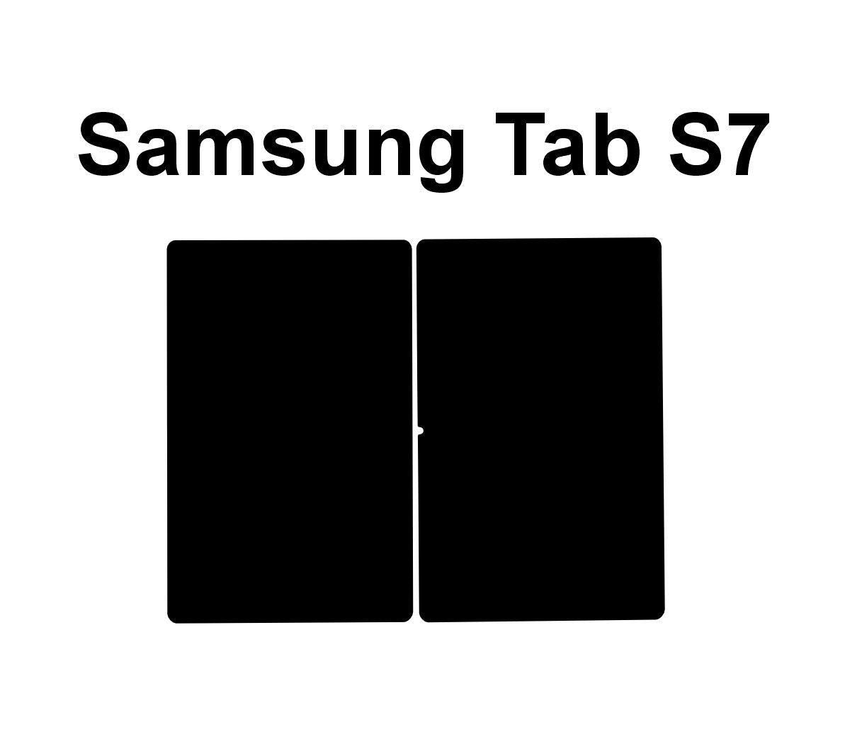 Galaxy Tab S8 & S7 Skin Template: Vinyl Wrap Cut File (Digital Download