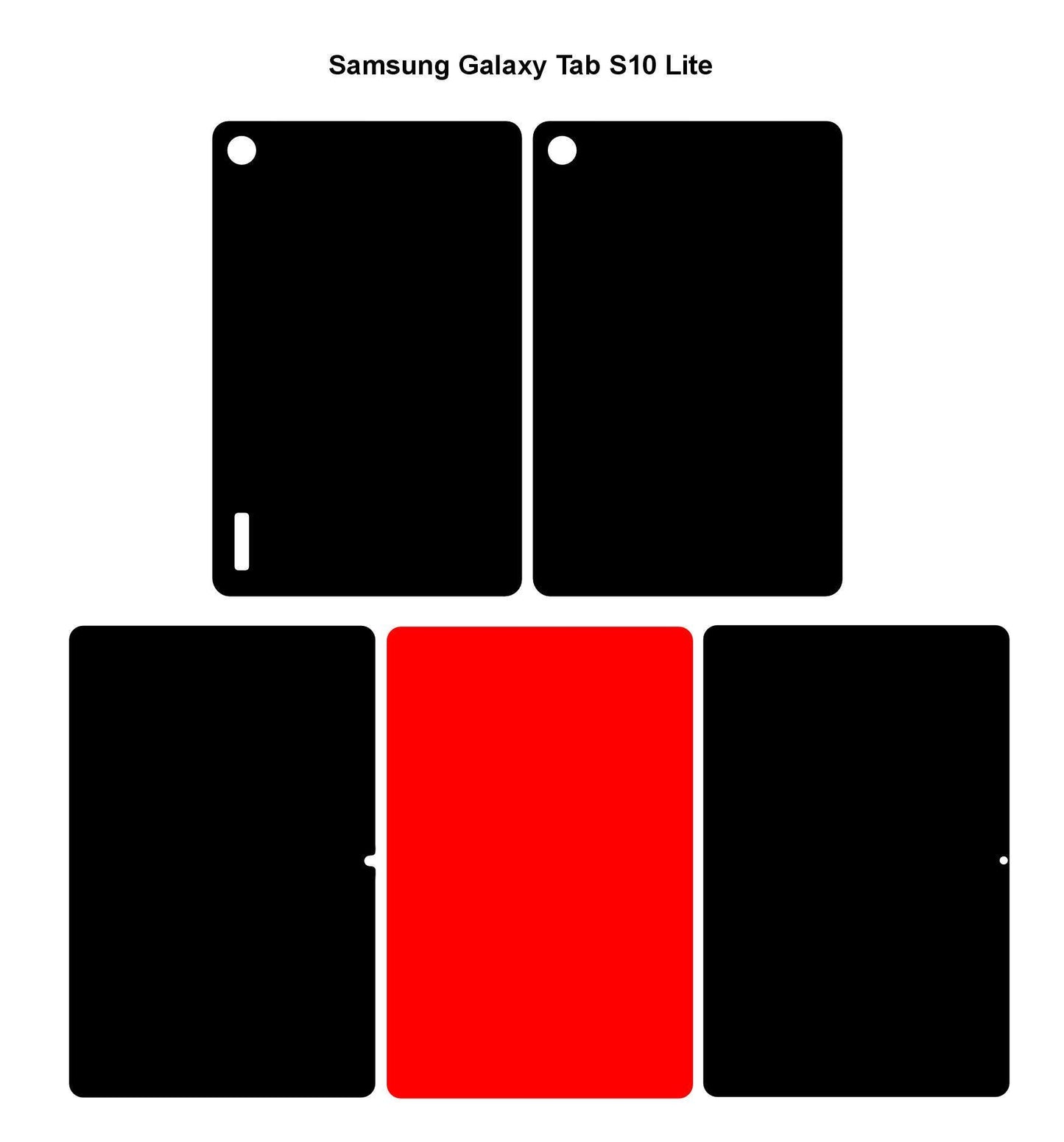 Samsung Galaxy Tab S10 Lite Skin Vector Cut Files Svg Dxf Instant Digital Download