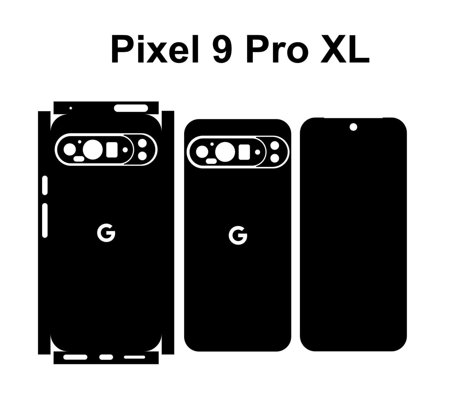 Google Pixel 9,Pro ,Xl Bundle Svg Dxf Template Cut Files instant Digital Download