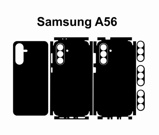 Samsung Galaxy A56 5G Skin Template: Vector Files & Die Cut Layout
