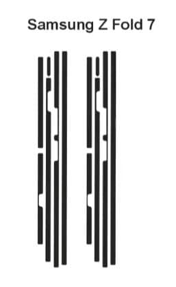 Galaxy Z Fold 7 Phone Case Template: DIY Decal Skin Design (Digital Download)