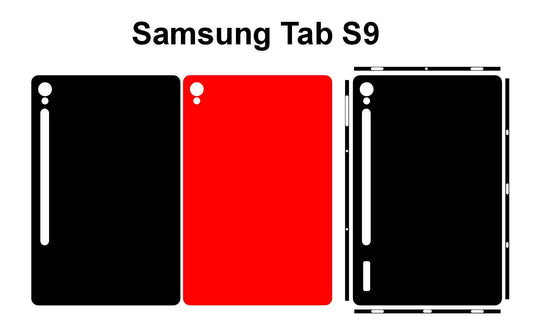 Galaxy Tab S9 Skin Template: SVG, DXF, Vector Cut Files (Digital Download)