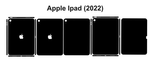 iPad 10th Gen SVG Cut File Template: 10.9-Inch iPad 2022 Vector (Digital Download)