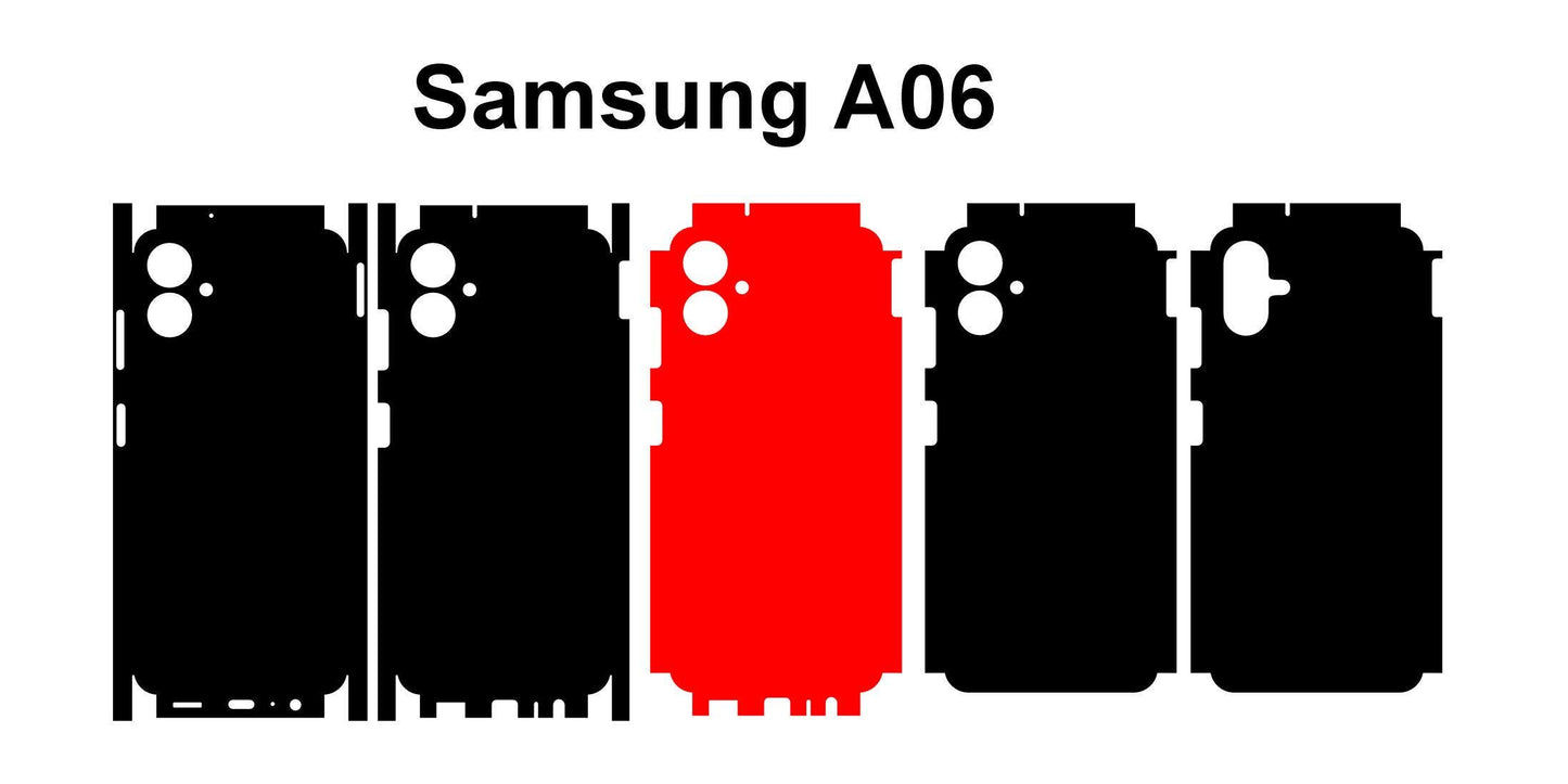 Galaxy Tab A9 A06 Skin Template SVG/DXF Vinyl Wraps, Cricut & Silhouette Digital Download