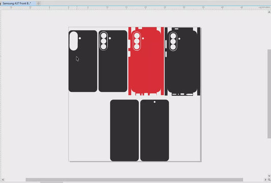 Samsung Galaxy A37 5g Skin Vector Template Cut Files SVG DXF PNG